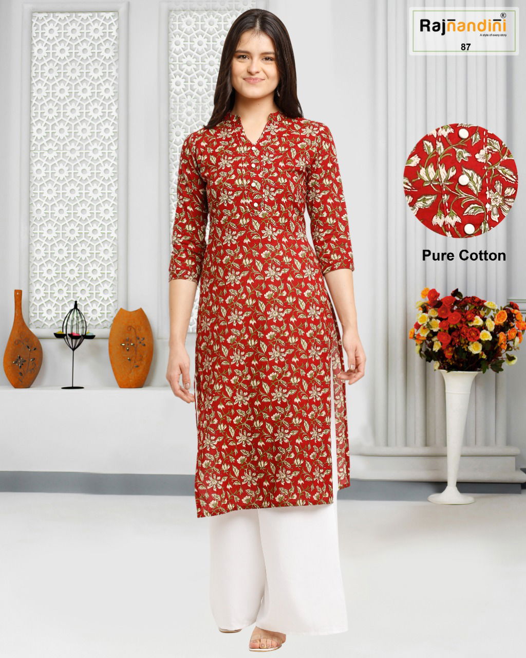 Rajnandini 29 Casual Wear Jaipuri Cotton Printed Latest Kurti Collection